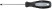 Screwdriver "Master", CrV steel, rubberized handle 3x75 mm SL
