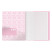 Папка с 10 вкладышами Berlingo "Starlight S", 17 мм, 600 мкм, розовая, с внутр. карманом, с рисунком