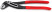 KNIPEX ALLIGATOR® клещи переставные, 50 мм (2"), под ключ 46 мм, L-250 мм, серые, 1-к ручки