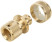 Соединитель, латунь 3/4"