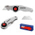 Universal Folding Knife with interchangeable blades with backlight WP211009 WORKPRO