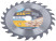 Circular saw blade for wood 235 x 32 x 24T + ring 32/30