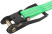 Load fastening strap, ratchet mechanism 230 mm, polyester tape 50 mm x 10 m, 2000 / 4000 kg