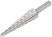 HSS step drill for metal, 9 steps, 4-12 mm