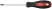 Screwdriver "Master", CrV steel, rubberized handle 5x100 mm PH1