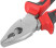 Trend combination pliers, two-tone rubberized handles, chrome-nickel coating 200 mm