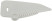 Pressure spatula, "Standard", for wallpaper, plastic, white 280 mm
