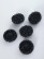 Coral Fine black disc 55 mm. set of 5 pcs.