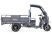 Cargo electric tricycle Rutrike D4 NEXT CABIN 1800 60V1500W, black