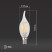 LED ERA Lamp F-LED BXS-11W-827-E14 11W Filament Candle in the wind Warm White light E14