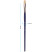Brush artistic synthetic elastic Range "Manege", flat No.8, long handle