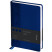 Undated diary, A5, 160 l., leatherette, Berlingo "Vivella Prestige", blue