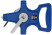 Geodetic tape measure, open case, fiberglass tape 20 m