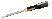 Screwdriver with ERGO handle for screws 1, 0X5, 5X125 made of stainless steel