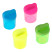Magnetic STAMP paperclip, without paper clips, neon colors, assorted