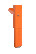 Heavy duty workbench, wooden table top, height adjustable, 4 legs, orange, 1800 x 750 x 1030 mm