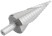 HSS step drill for metal, spiral profile, 15 steps, 4-32 mm