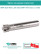 Body end mill 26 mm, 2 teeth, L 200 mm / BMR D26 W25 L200 Z02 SDMT 09T3 ZCC (with COOLANT)