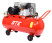 Pneumatic compressor 380V 5.5kW 8atm. 600l/min. receiver-300L portion. remen. single-stage GTE