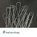 Garden staples for covering material U-shaped 100 pieces metal
