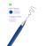 Ручка гелевая Berlingo "Velvet" синяя, 0,5 мм, прорезиненный корпус