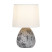 Rivoli Damaris 7037-501 Table Lamp 1 * E14 40W ceramic black and white with lampshade