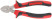 Trend side cutters, two-tone rubberized handles, 180 mm chrome-nickel coating
