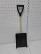 Car shovel 275x365mm (galvanized bar) with wooden handle and V-handle (No. 7)