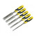 Set of 5 DynaGrip STANLEY chisels 2-16-888, 6-10-15-20-25 mm