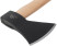 Axe forged steel, wooden handle 1000 gr.
