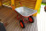 Industrialist 2-wheel reinforced wheelbarrow, 110 liters (air wheel)