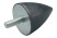 Damper (rubber-metal buffer) M8x23 up to 170 kg A00010.16003504008