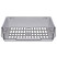 Paper tray horizontal STAMP "Grand", mesh, tinted gray