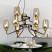 Люстра Rivoli Gera 4065-209 9 х E27 40 Вт дизайн
