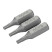 1/4" 3pcs bits. for TORX T5 25 mm screws