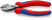 KNIPEX X-Cut® бокорезы, рез: провол. мягк. Ø 4.8 мм, ср. Ø 3.8 мм, тв. Ø 2.7 мм, роял. струна Ø 2.2 мм, L-160 мм, чёрн., 2-к ручки