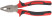 Trend combination pliers, two-tone rubberized handles, chrome-nickel coating 200 mm