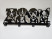 Housekeeper wall-mounted metal "Dogs"