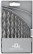 Set of HSS metal drills, 118° sharpening angle, layer. case, 10 pcs. (1-2-3-4-5-6-7-8-9-10 mm)