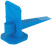 Tile leveling system, clips 40 pcs. and 40 wedges, set (blue)