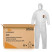KleenGuard® A40 Breathable jumpsuit for protection against splashes of liquids and solid particles - Hooded / White /M (25 overalls)
