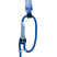 Adjustable rope sling with shock absorber AKN04