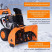 Villager VST 120 snowplow