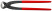 Клещи вязальные для арматурной сетки, рез: провол. ср. Ø 2.8 мм, твёрд. Ø 1.8 мм, 61 HRC / 25 мм, L-280 мм, чёрн., 1-к ручки