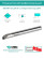 S06-08H SCLCR 06 with COOLANT hole internal rotary boring cutter right, 8 mm / plate CCMT 0602**