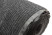 Outdoor Dirt-resistant pile Mat Ribbed 1200x10000 mm Black