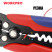 Crimping pliers 3-in-1 automatic WP291007 WORKPRO