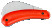 Садовый складной нож для обрезки с пластиковой ручкой, 190 мм