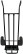 Two-wheeled manual trolley RAD HT250P
