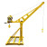 Mini OCALIFT KADET construction crane with rotary boom (without winch)